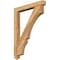 Ekena Millwork Balboa Arts & Crafts Rough Sawn Bracket, Western Red Cedar, 4"W x 36"D x 48"H BKT04X36X48BOA03RWR - alternate 1
